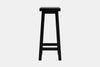 Barc Solid Seat Barstool - Pine