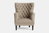 Wingback Armchair – Calico Fabric