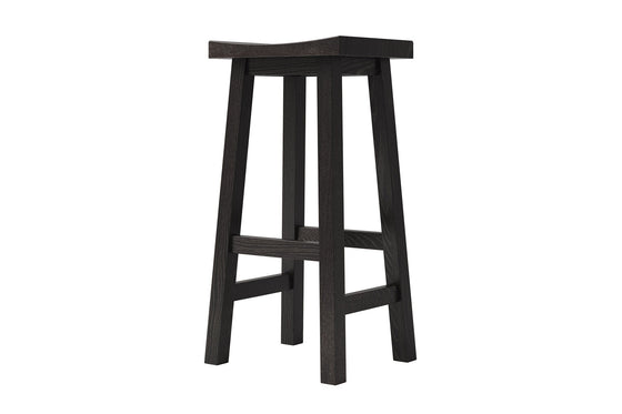 Barc Solid Seat Barstool - Ash