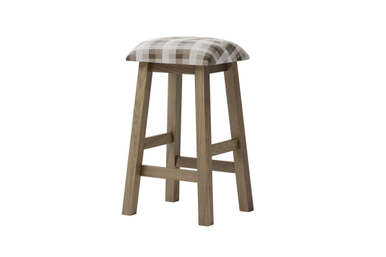 Barc Padded Seat Barstool - Ash