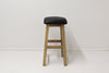 Barc Padded Seat Barstool - Pine