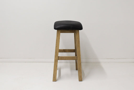 Barc Padded Seat Barstool - Pine