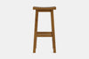 Barc Solid Seat Barstool - Pine