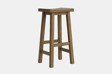  Barc Solid Seat Barstool - Pine