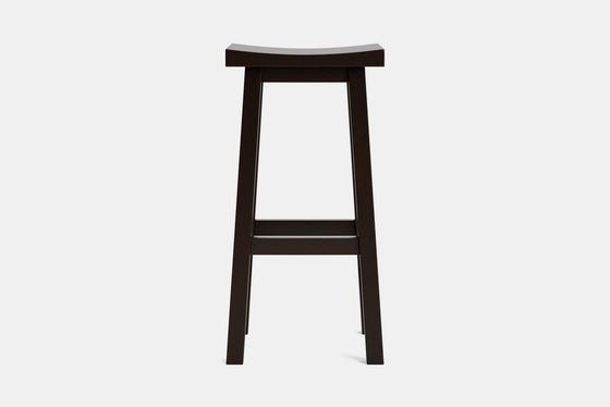 Barc Solid Seat Barstool - Pine