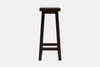 Barc Solid Seat Barstool - Pine