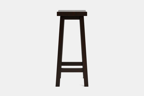 Barc Solid Seat Barstool - Pine