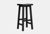 Barc Solid Seat Barstool - Pine