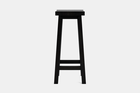 Barc Solid Seat Barstool - Pine