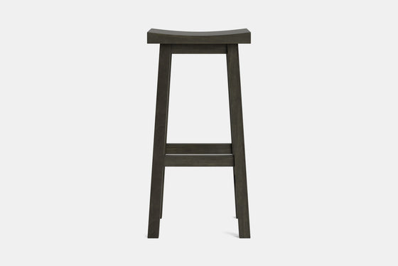 Barc Solid Seat Barstool - Pine