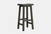 Barc Solid Seat Barstool - Pine