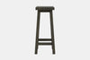 Barc Solid Seat Barstool - Pine