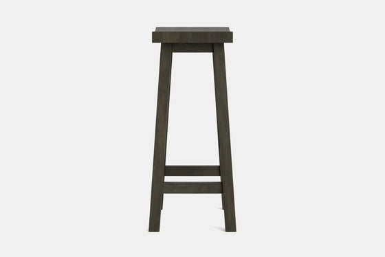 Barc Solid Seat Barstool - Pine