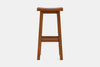 Barc Solid Seat Barstool - Pine