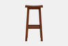 Barc Solid Seat Barstool - Pine