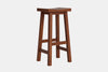 Barc Solid Seat Barstool - Pine