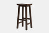 Barc Solid Seat Barstool - Pine