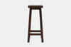 Barc Solid Seat Barstool - Pine