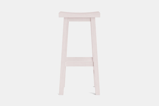 Barc Solid Seat Barstool - Pine