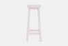 Barc Solid Seat Barstool - Pine