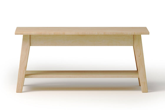 Cairo Coffee Table with Rack - Pine