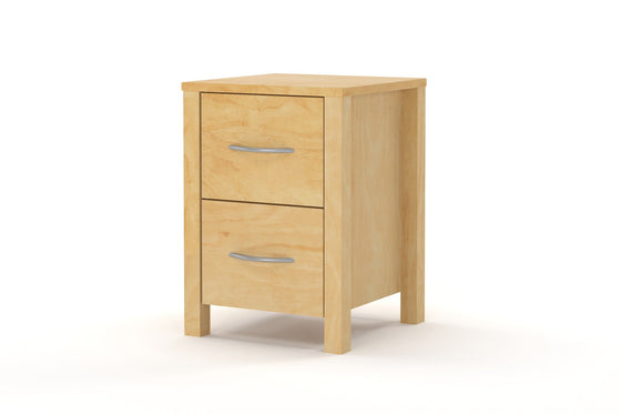 Carter 2 Drawer Bedside Table