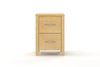 Carter 2 Drawer Bedside Table