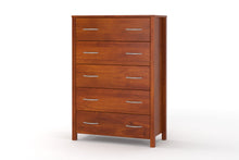  Carter 5 Drawer Tallboy