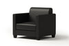 Charleston 1 Seat Sofa - Black PU