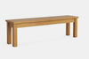 Charleston Solid Bench Seat