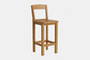 Charleston Dished Seat Bar Chair