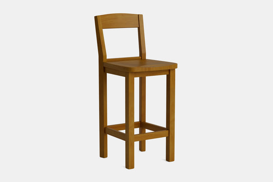 Charleston Dished Seat Bar Chair