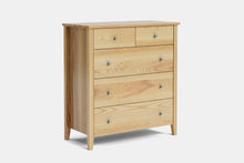  Ivy 5 Drawer Tallboy - Ash