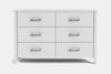 Ivy 6 Drawer Lowboy - Pine