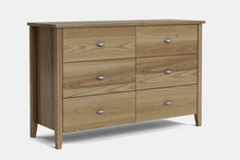  Ivy 6 Drawer Lowboy - Ash