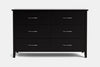 Ivy 6 Drawer Lowboy - Ash