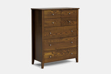  Ivy 7 Drawer Tallboy - Ash