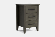  Ivy Small 3 Drawer Bedside Table - Pine