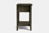 Ivy Wide 1 Drawer Bedside Table - Ash