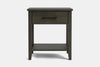 Ivy Wide 1 Drawer Bedside Table - Pine