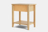 Ivy Wide 1 Drawer Bedside Table - Pine