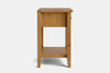 Ivy Wide 1 Drawer Bedside Table - Pine