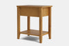 Ivy Wide 1 Drawer Bedside Table - Pine