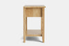 Ivy Wide 1 Drawer Bedside Table - Ash