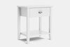 Ivy Wide 1 Drawer Bedside Table - Pine