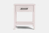 Ivy Wide 1 Drawer Bedside Table - Pine