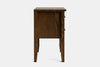 Ivy Wide 2 Drawer Bedside Table - Ash