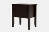 Ivy Wide 2 Drawer Bedside Table - Pine