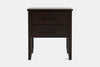 Ivy Wide 2 Drawer Bedside Table - Pine