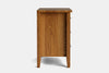 Ivy Wide 3 Drawer Bedside Table - Ash